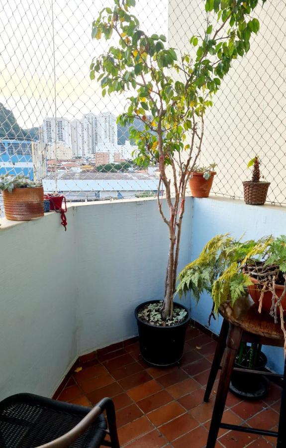 Apartamento Aconchegante Em Santos Esterno foto